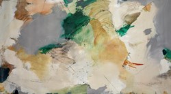 To The Woods by Natasha Barnes - Original Painting on Box Canvas sized 71x39 inches. Available from Whitewall Galleries